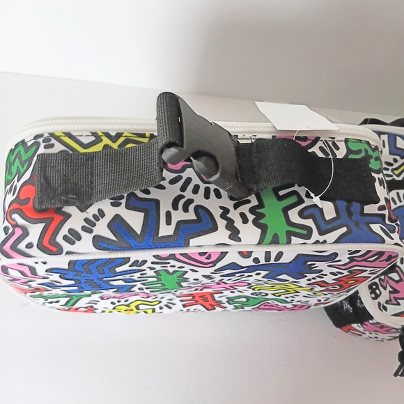 Keith Haring Insulated Kids Rainbow Lunch Box NWT - Picture 6 of 7